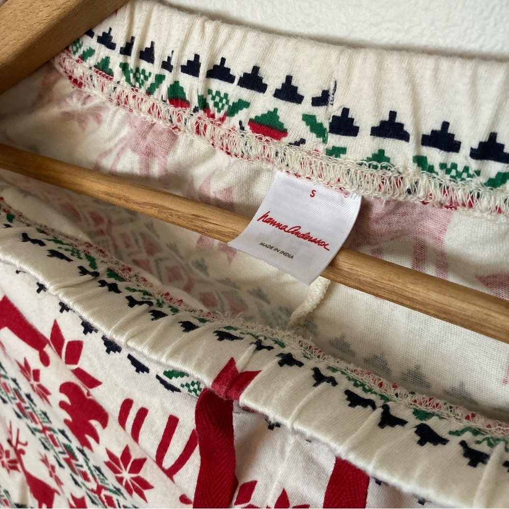 NWOT Hanna Andersson matching holiday pajama set - Picture 9 of 9